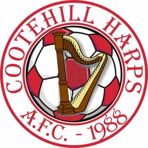Marty Clarke, Cootehill Harps logo